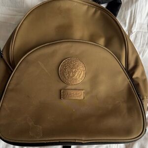 Versace Tan Backpack for women